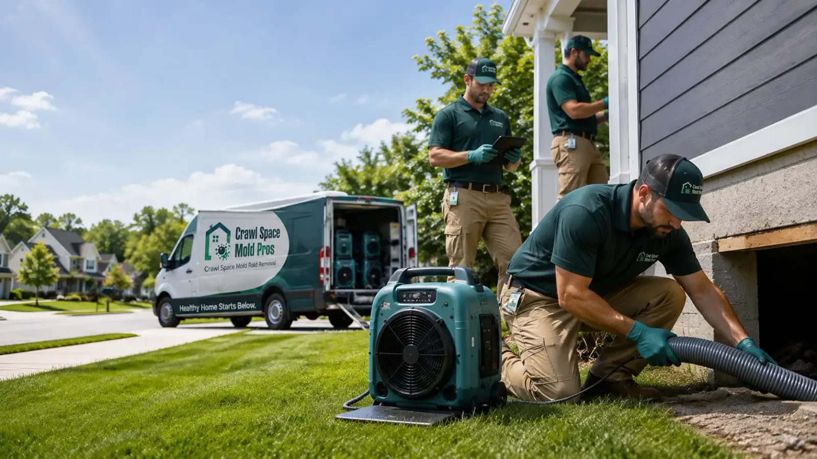 Crawl Space Mold Removal in Canton, ME
